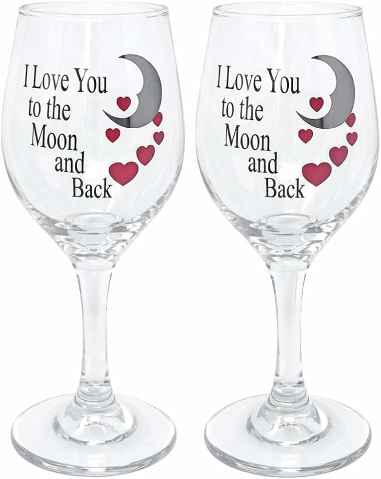 Crystal Red Wine Glasses (Set of 2)