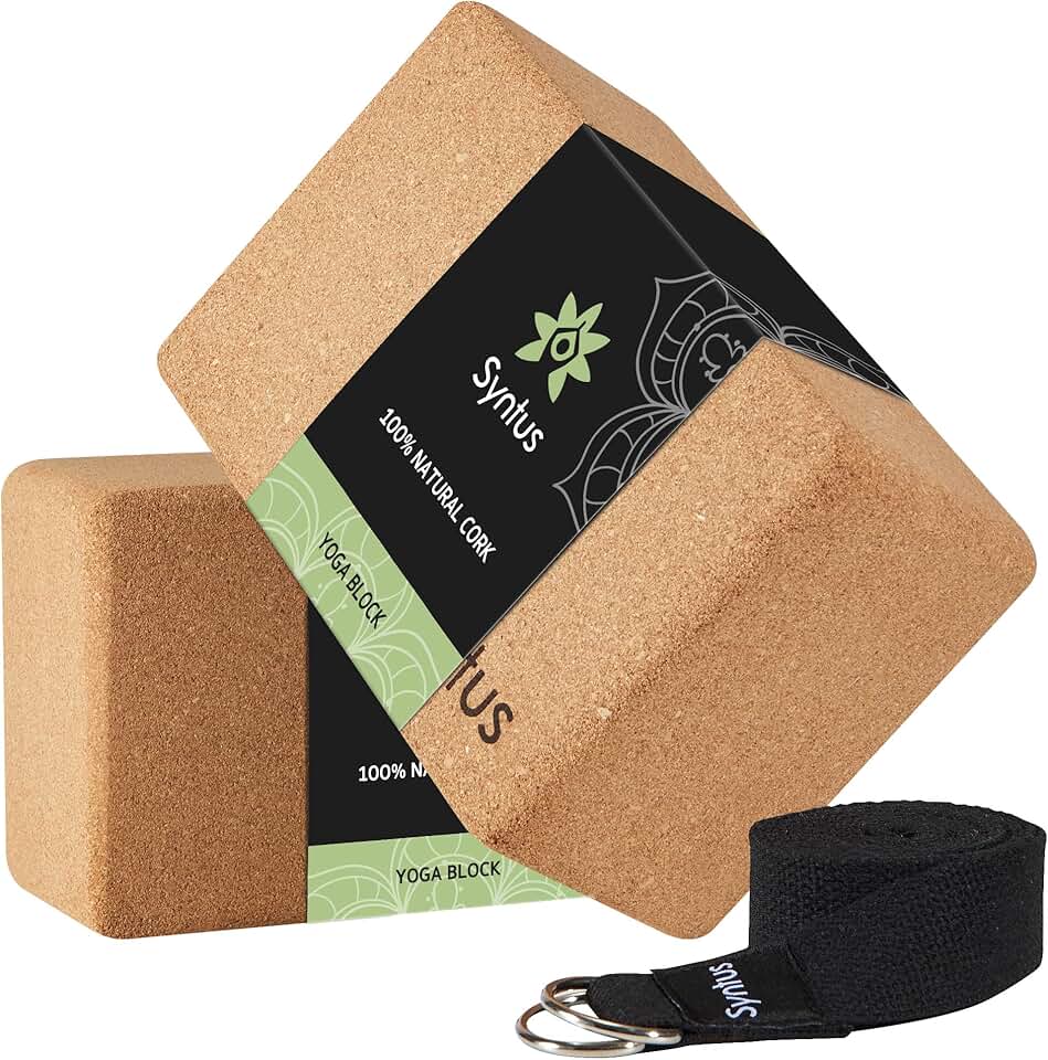 Yoga Blocks Set (Cork)