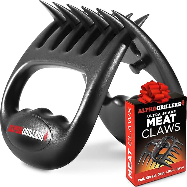 Insulated BBQ Bear Claw Shredders