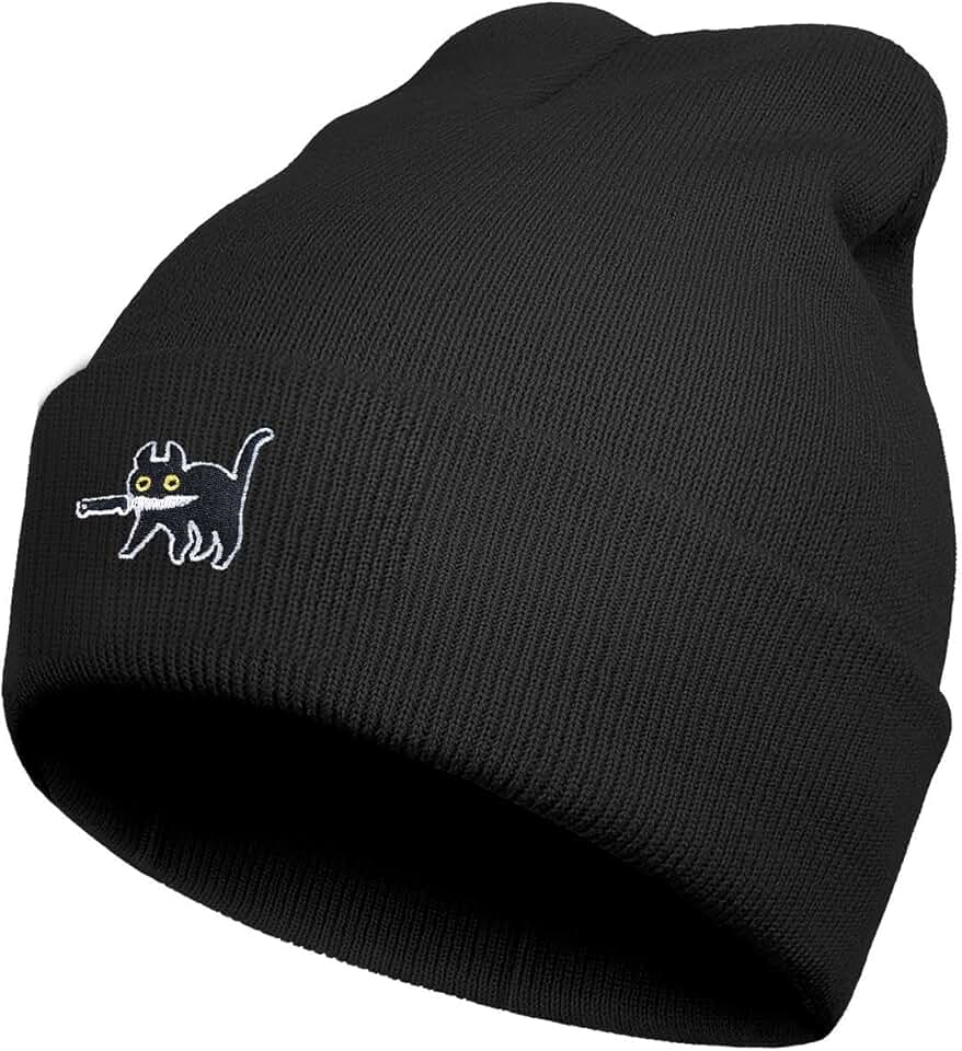 Cat Paw Print Beanie