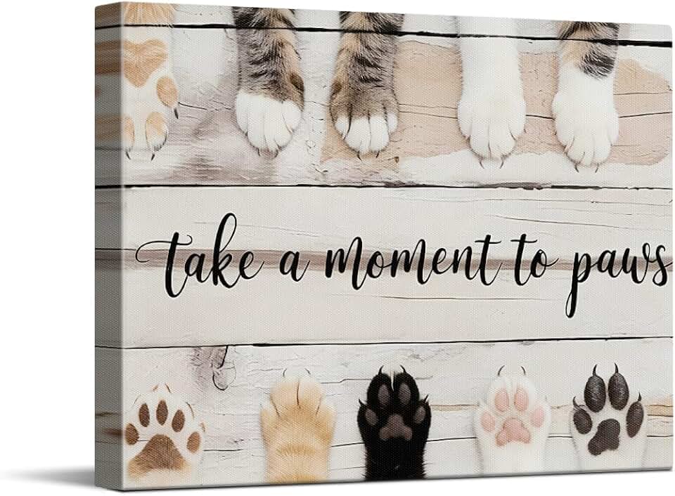 Minimalist Cat Art Print