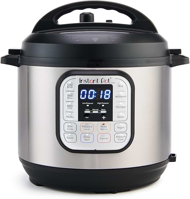 Instant Pot Duo 7-in-1 Electric Pressure Cooker (6-Quart)