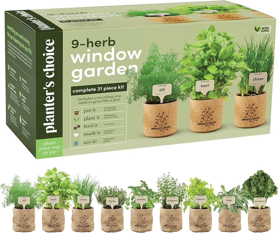 Indoor Herb Garden Kit