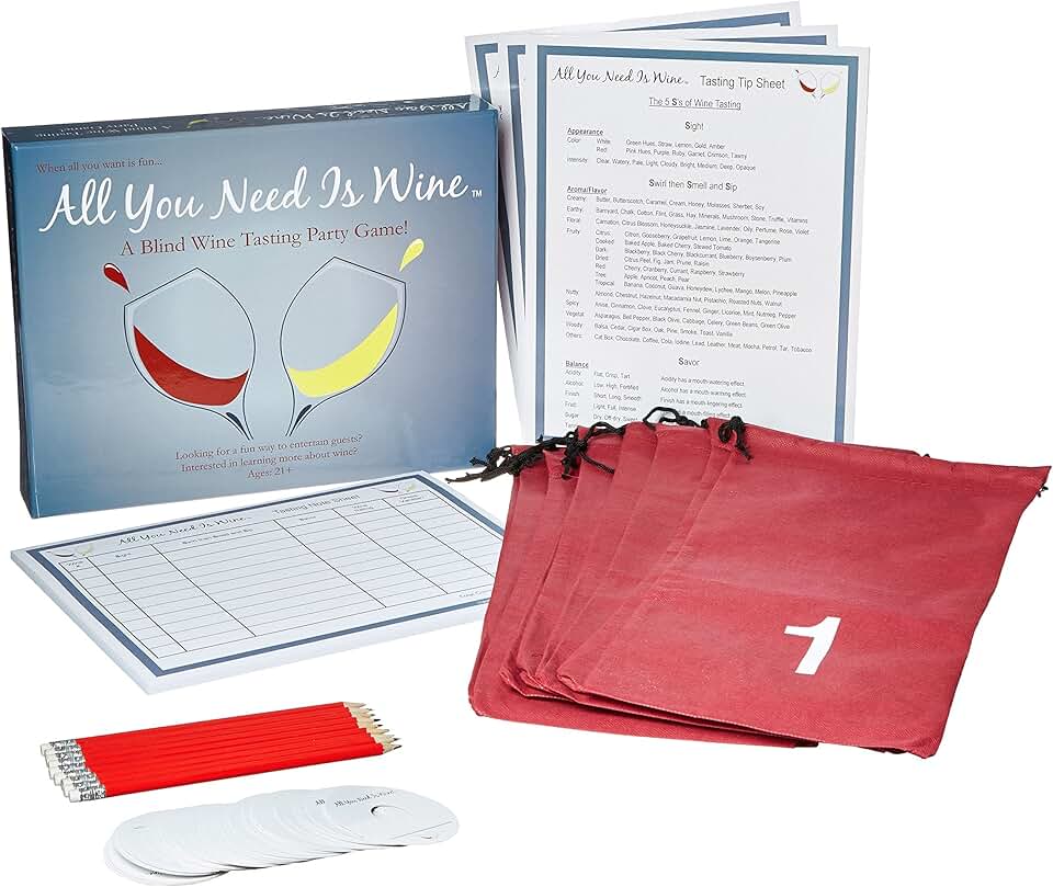 Blind Wine Tasting Kit