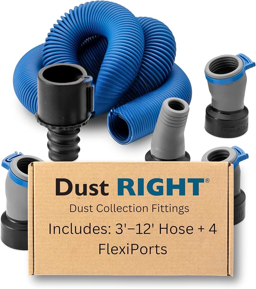 Dust Collection Hose Kit (Flexible)