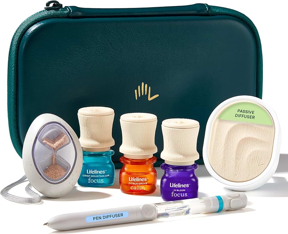 Essential Oil Diffuser + Calming Oil Set