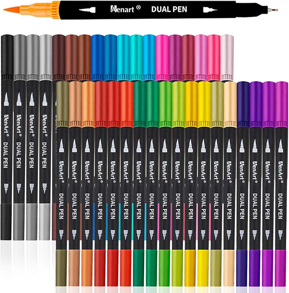 Ergonomic Brush Pen Set