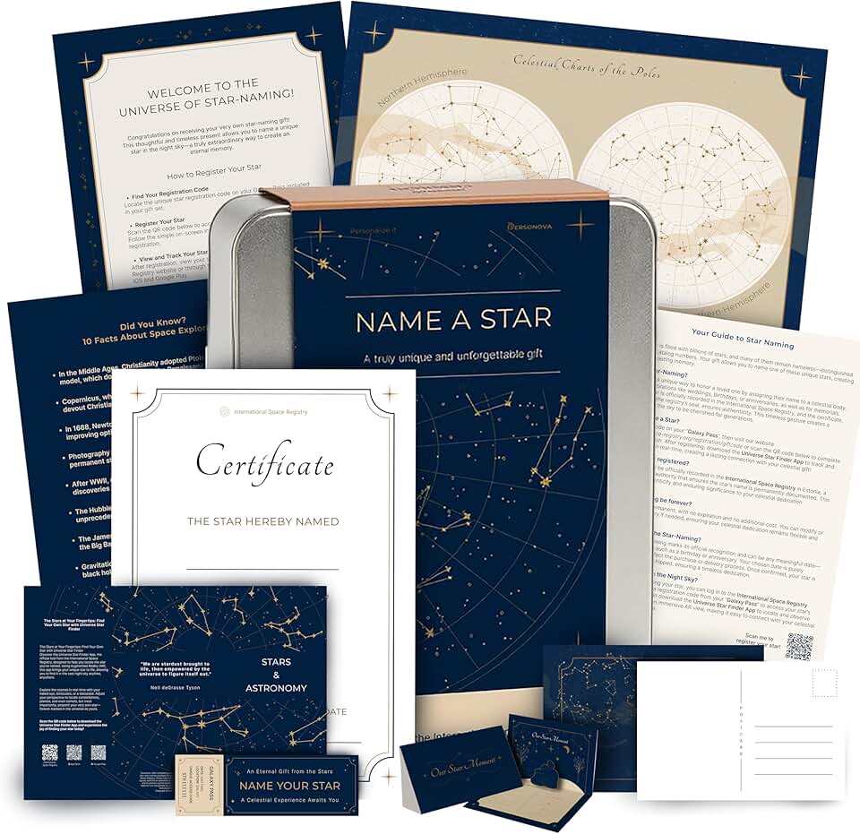 Personalized Star Map (Date & Location)