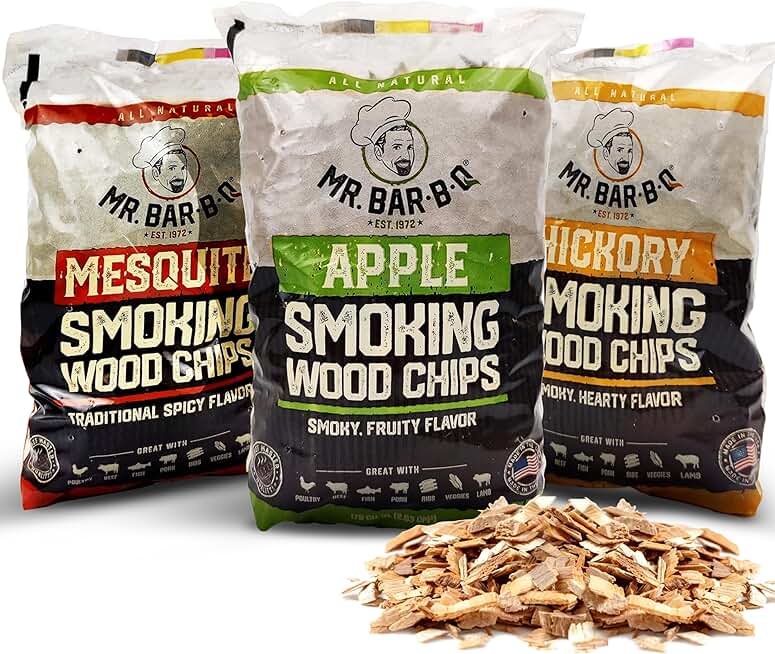 Premium Wood Smoking Chips Variety Set