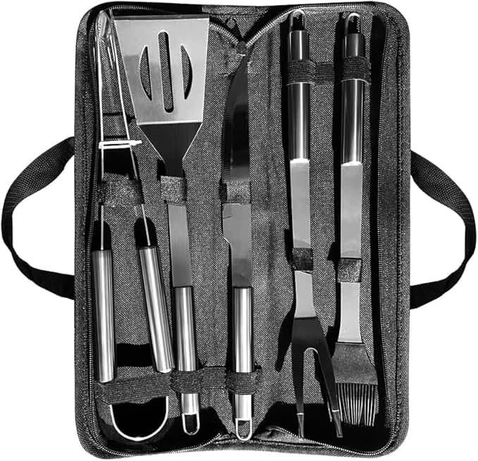 Professional BBQ Tool Set (5-Piece)